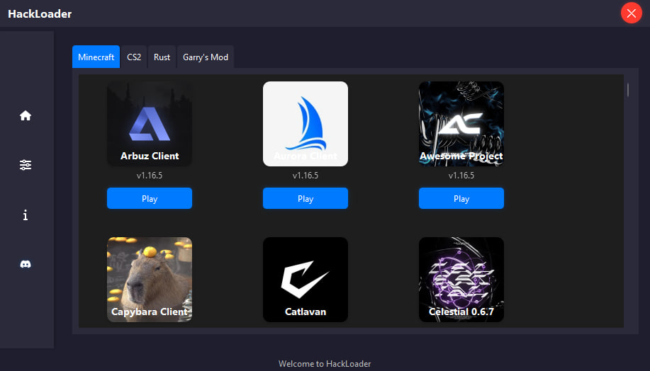 HackLoader Interface